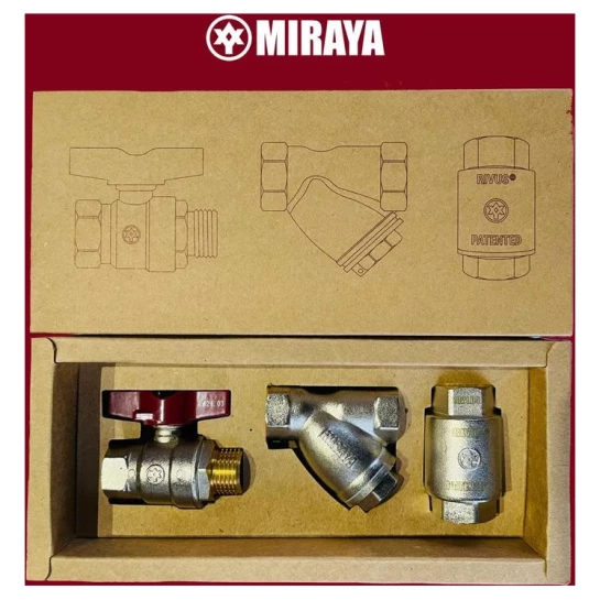 SHOP AKD::Монтажний комплект MIRAYA 1/2" для підключення лічильника води