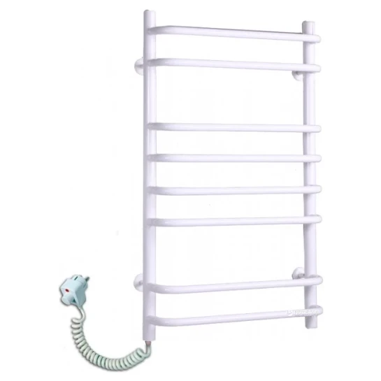 SHOP AKD::Рушникосушка електрична АКВА-ЛЮКС Стандарт 8 біла 800х480х140 Л/П