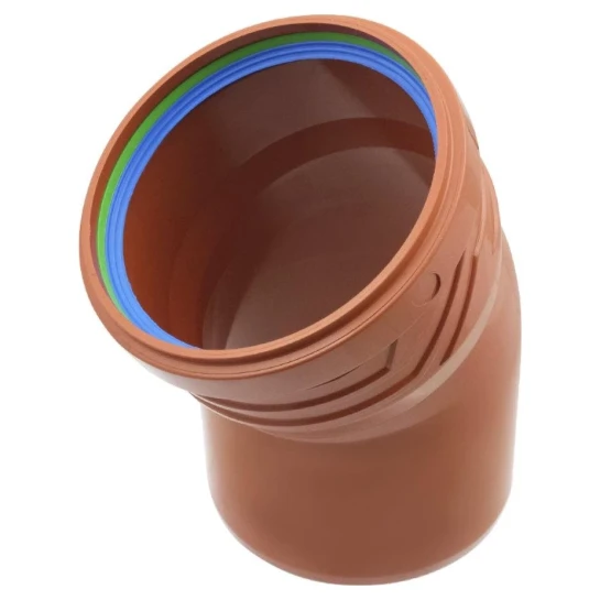 SHOP AKD::Коліно каналізаційне ASG Esterno 110х30° (30)