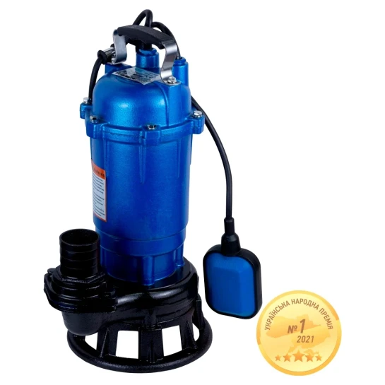 SHOP AKD::Насос каналізаційний AQUATICA 1.1кВт Hmax 14м Qmax 340л/хв з ножом mid