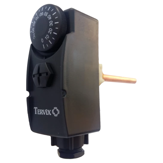 SHOP AKD::Термостат погружний TERVIX ProLine, 0-90С поверхнева регуляція 1/2" гільза 100мм