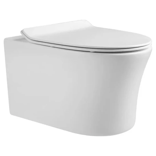 SHOP AKD::Компакт підвісний унітаз VOLLE AGUA RONDA Rimless+кришка slim