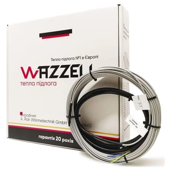 SHOP AKD::Нагрівальний кабель WAZZELL EASYHEAT 15м 300Вт (м²)