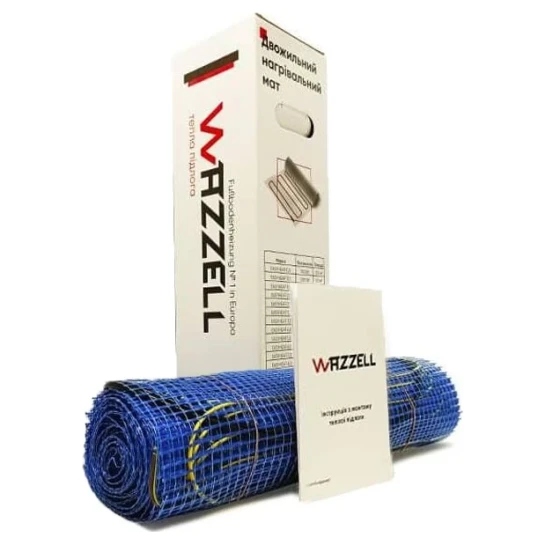 SHOP AKD::Нагрівальний мат WAZZELL EASYHEAT 1.5м² 300Вт (0,5м-3м)